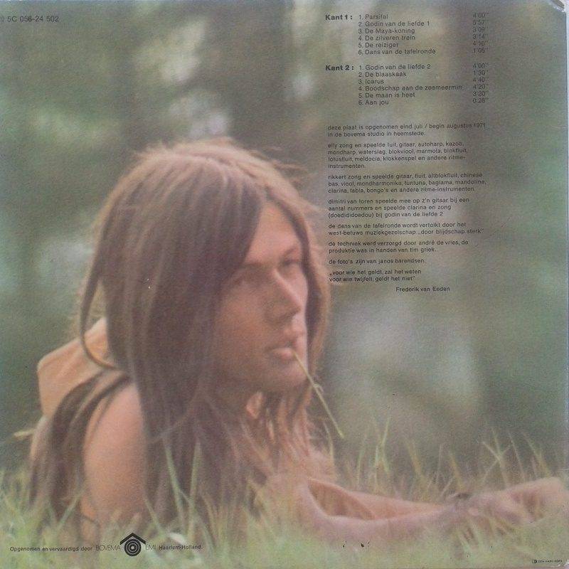 Elly and Rikkert Parsifal : LP Back